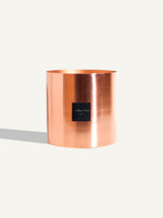 Pot en métal mat - Teinte cuivre mat - 18 cm