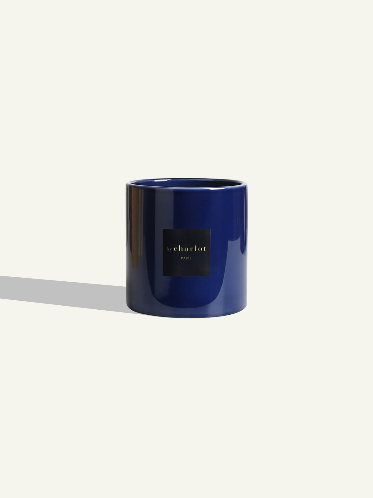Ceramic Pot - Navy Blue - 14 cm