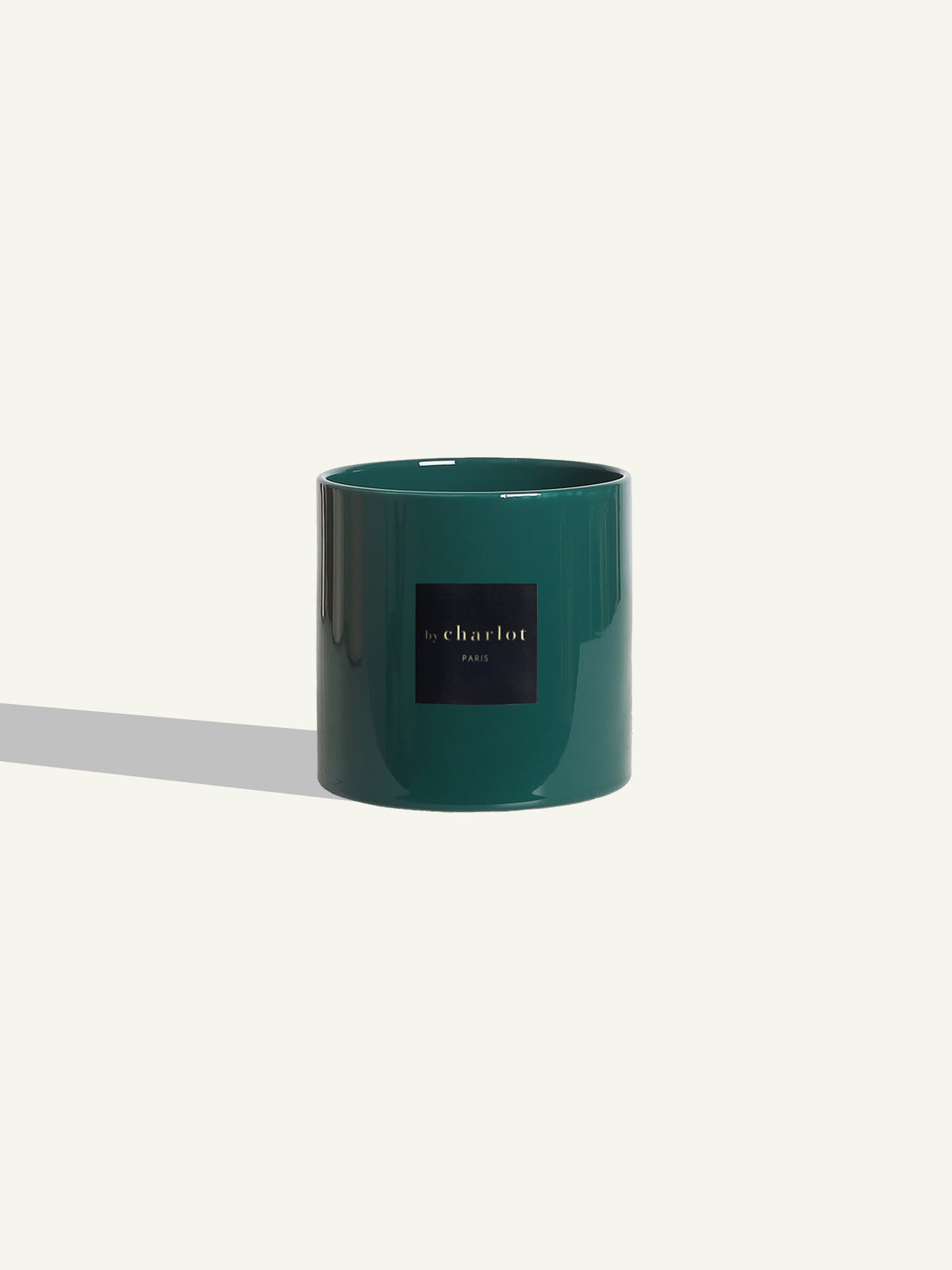 Ceramic Pot - Forest Green - 14 cm
