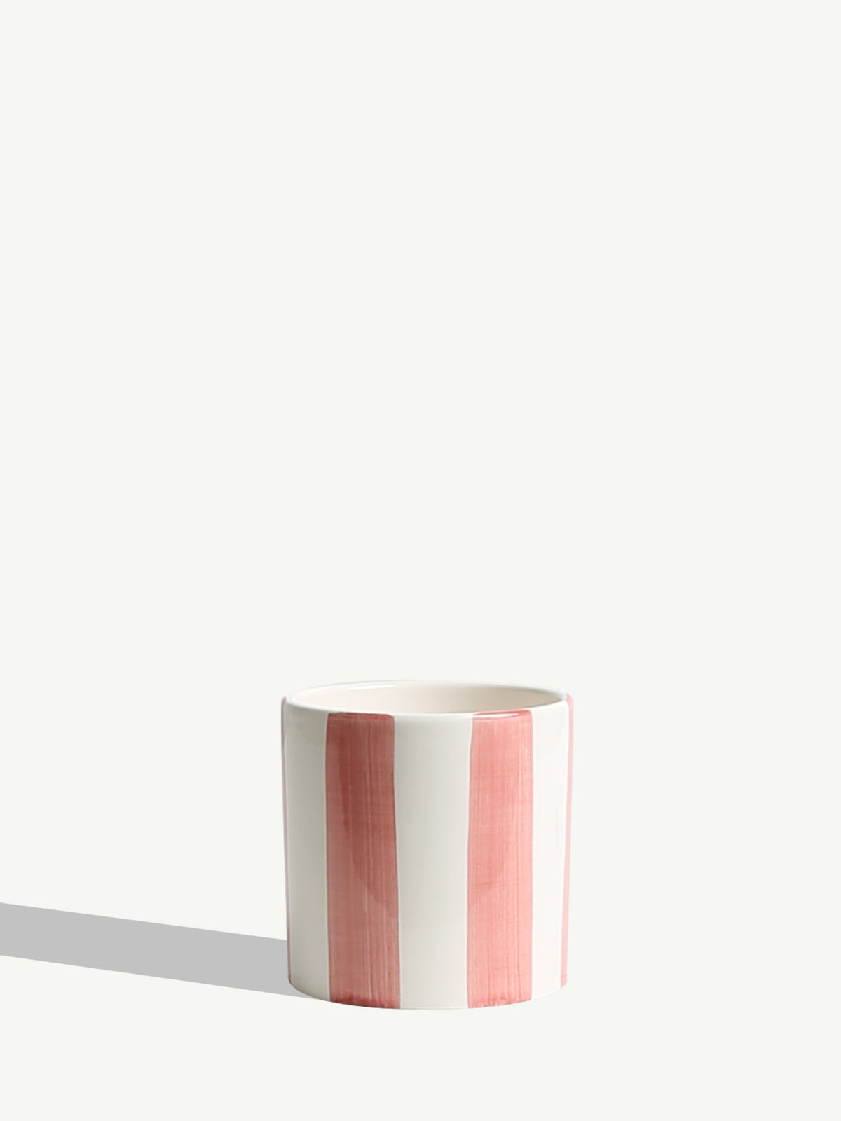 Striped ceramic - Sorbet pink