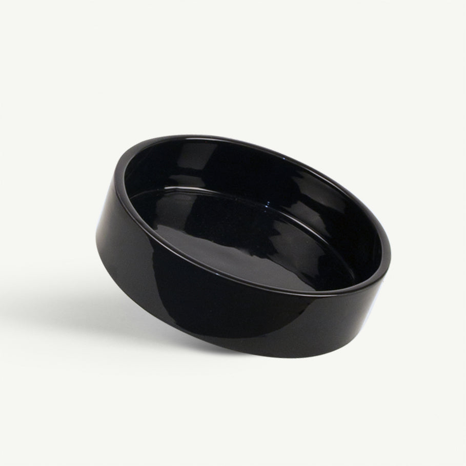 Saucer XL - Ceramic - Liquorice Black