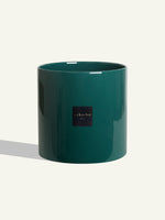 Ceramic Pot - Forest Green - 24 cm