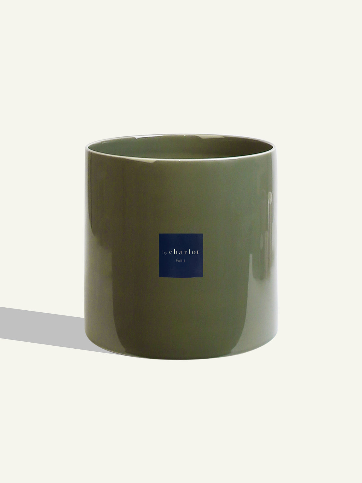 Pot en céramique - Vert Olive - 24 cm