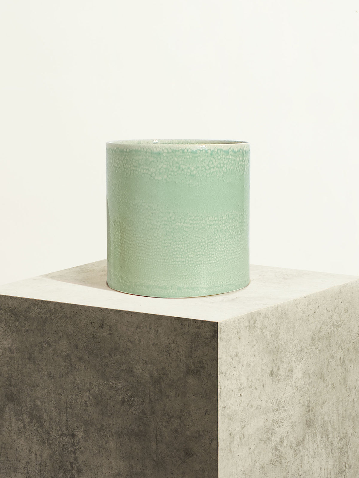 Ceramic Pot - Seafoam Green - 18 cm