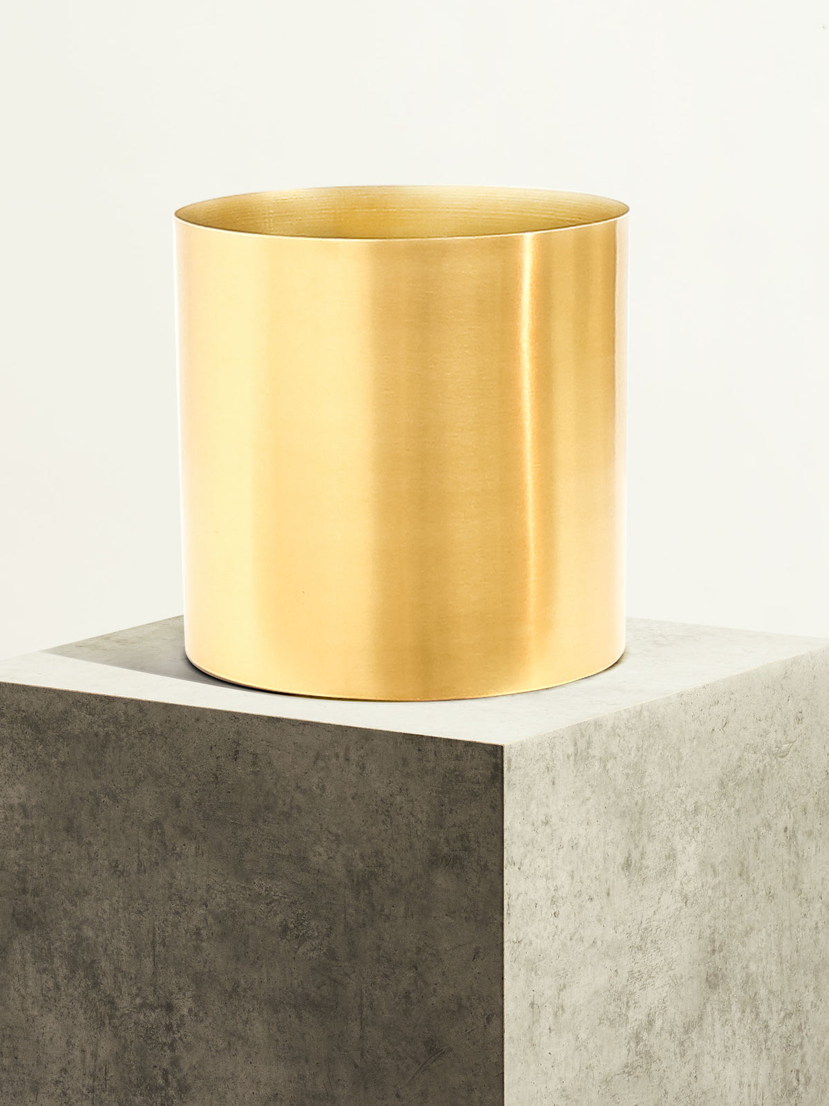 Brass Pot - Matt Gold - 24 cm