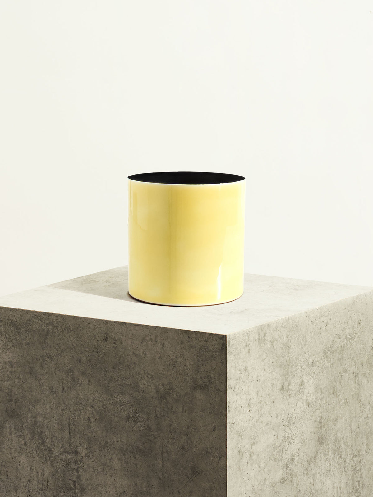 Metal Pot - Opal Yellow - 14 cm